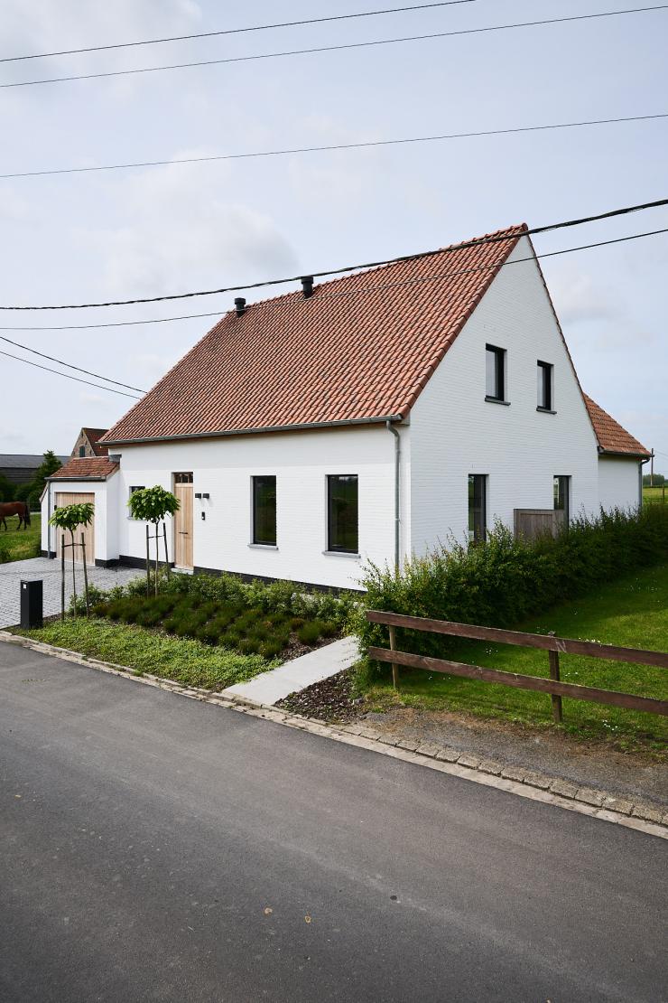 Moderne landelijke woning