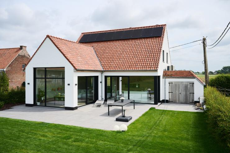 Moderne landelijke woning